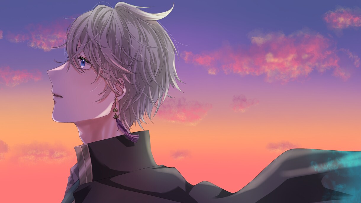 少し影のある魅力的な絵を描けます 可愛いからかっこいいイラスト、幅広く対応出来ます。 イメージ9