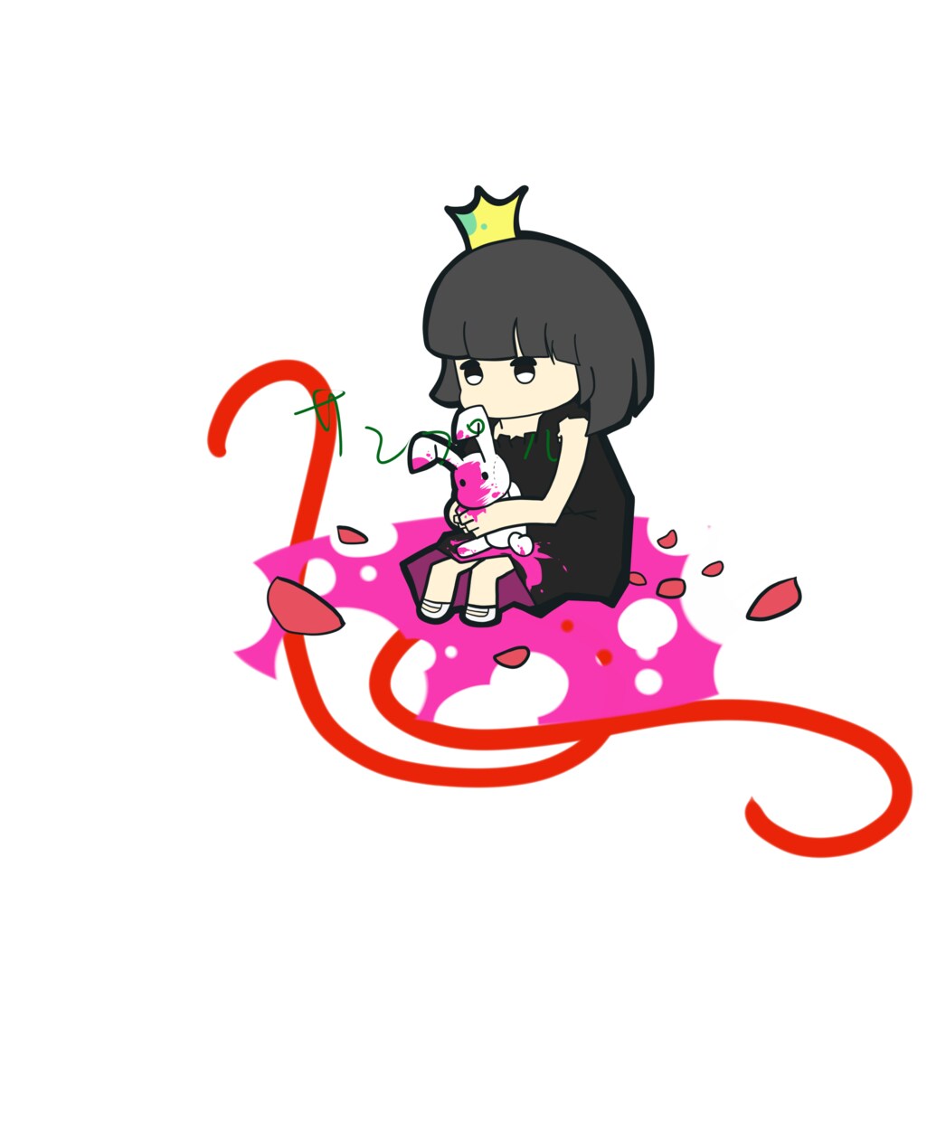 SNS、TRPGに！かわいいキャラクター描きます 修正、キャンセルOK。かわいらしいキャラクター向きです。 イメージ2