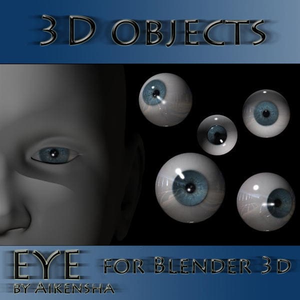 顔のパーツの3Dデータを作成します 目、耳など顔のパーツの3Dデータを作成 イメージ1