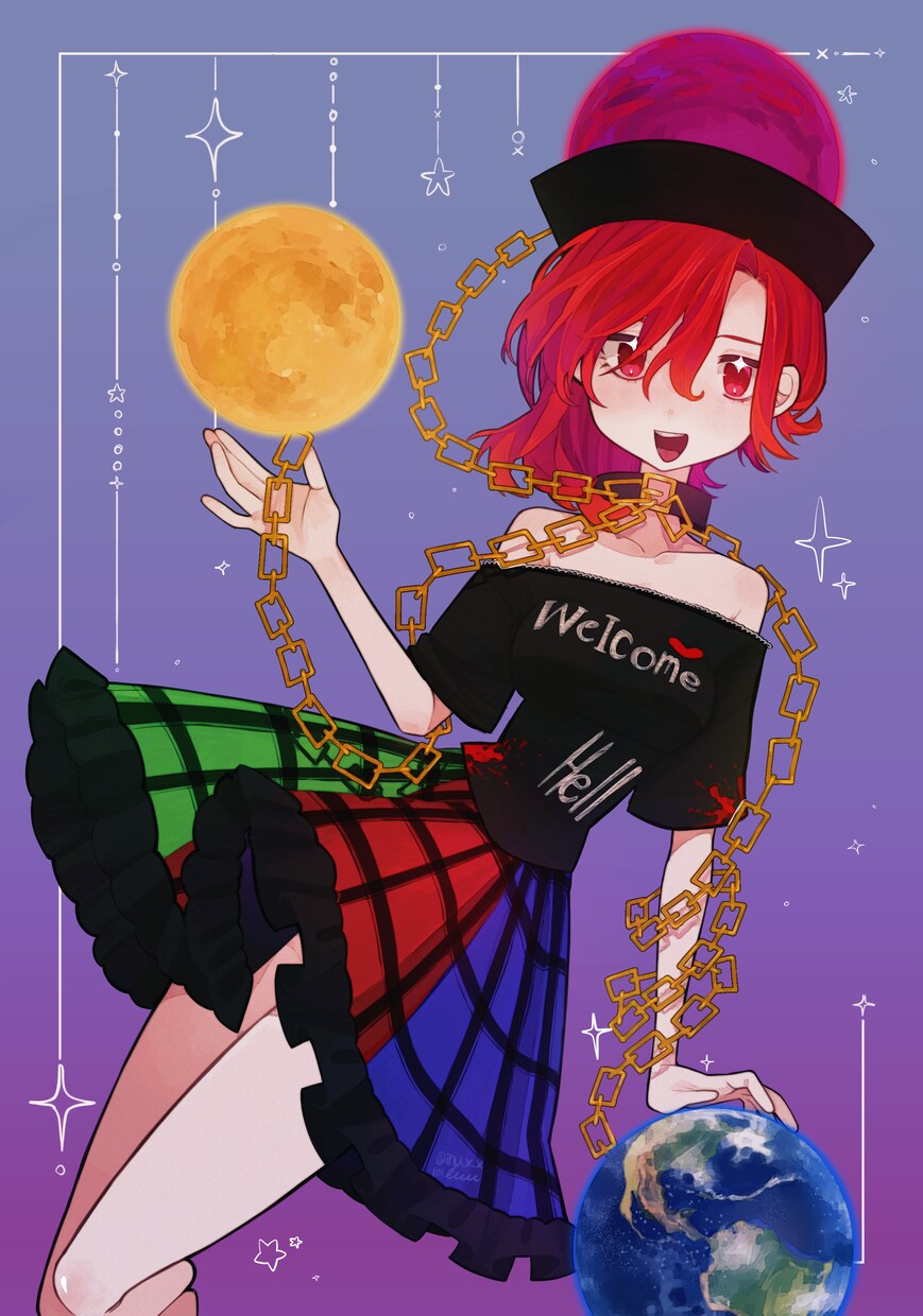 ミニ〜デフォルメのイラスト創作・版権受付けます SNS等でのアイコンや立ち絵・1枚絵最安値で作成します‼️ イメージ1