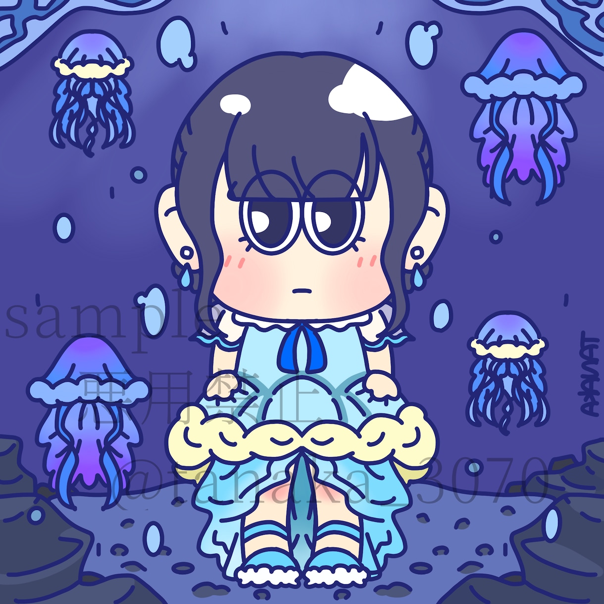キャッチーで目を引くイラストを描きます 商用/二次◎SNSアイコン.似顔絵.ジャケットなど！！ イメージ5