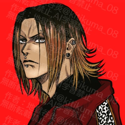 かっこいい男の【アイコン、ヘッダー】制作します 不良漫画みたいなかっこいい男を描きます！ イメージ5