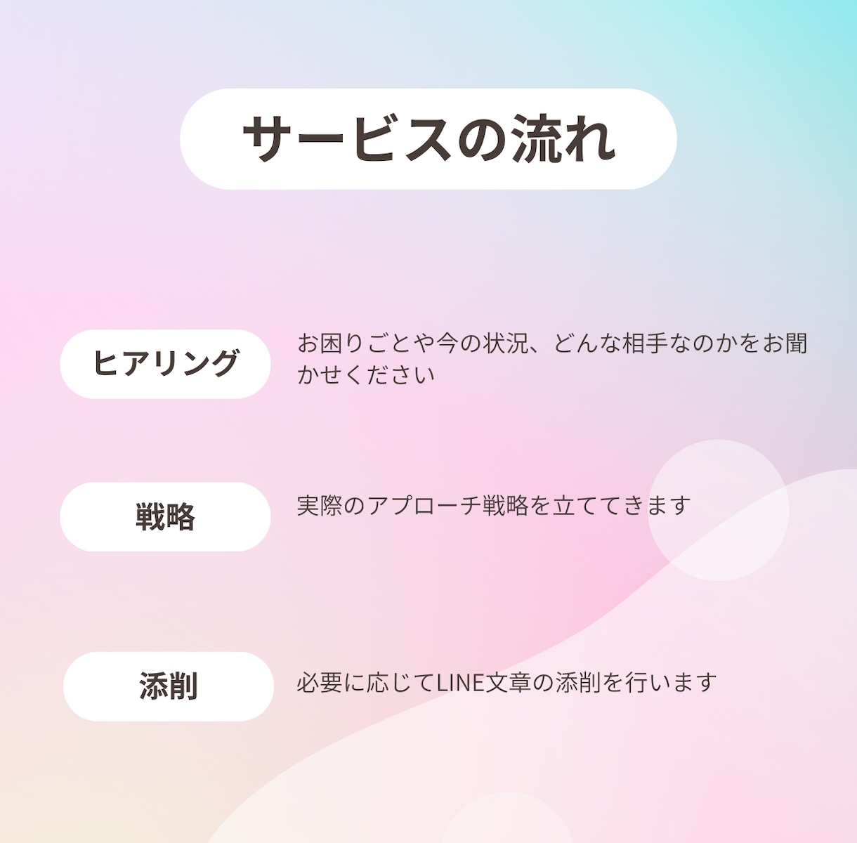 好きな相手からの好感度を上げる方法を教えます 恋愛アドバイザー資格、婚活アドバイザーをしています イメージ2