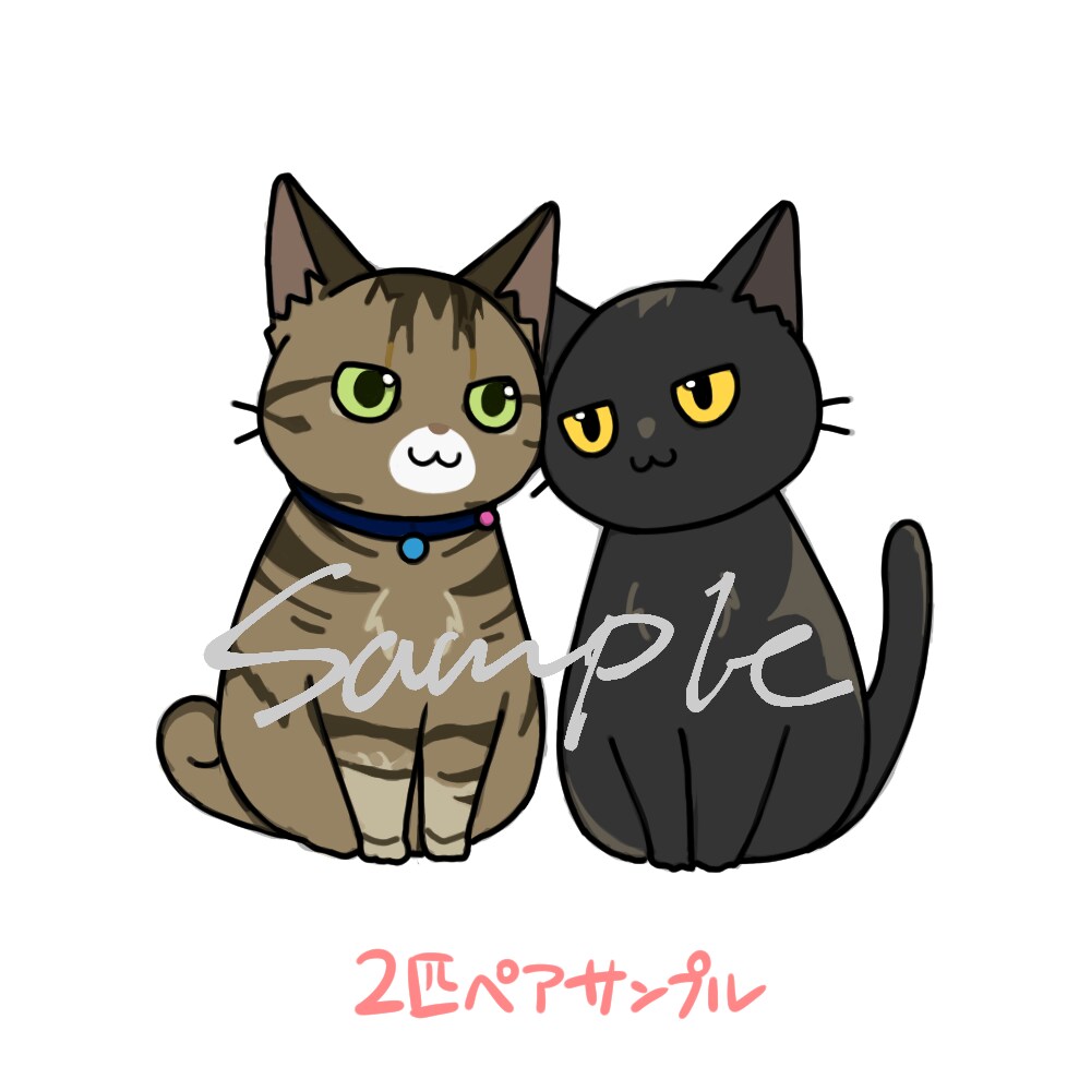 可愛いデフォルメの犬・猫ちゃん描きます 愛犬や愛猫のデフォルメならお任せ下さい！ イメージ3