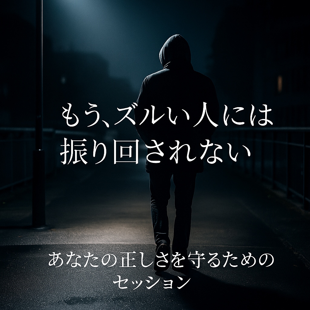 嘘や不正にまみれた人から悩まされている人を救います ズルい人に振り回されている方におすすめです イメージ1