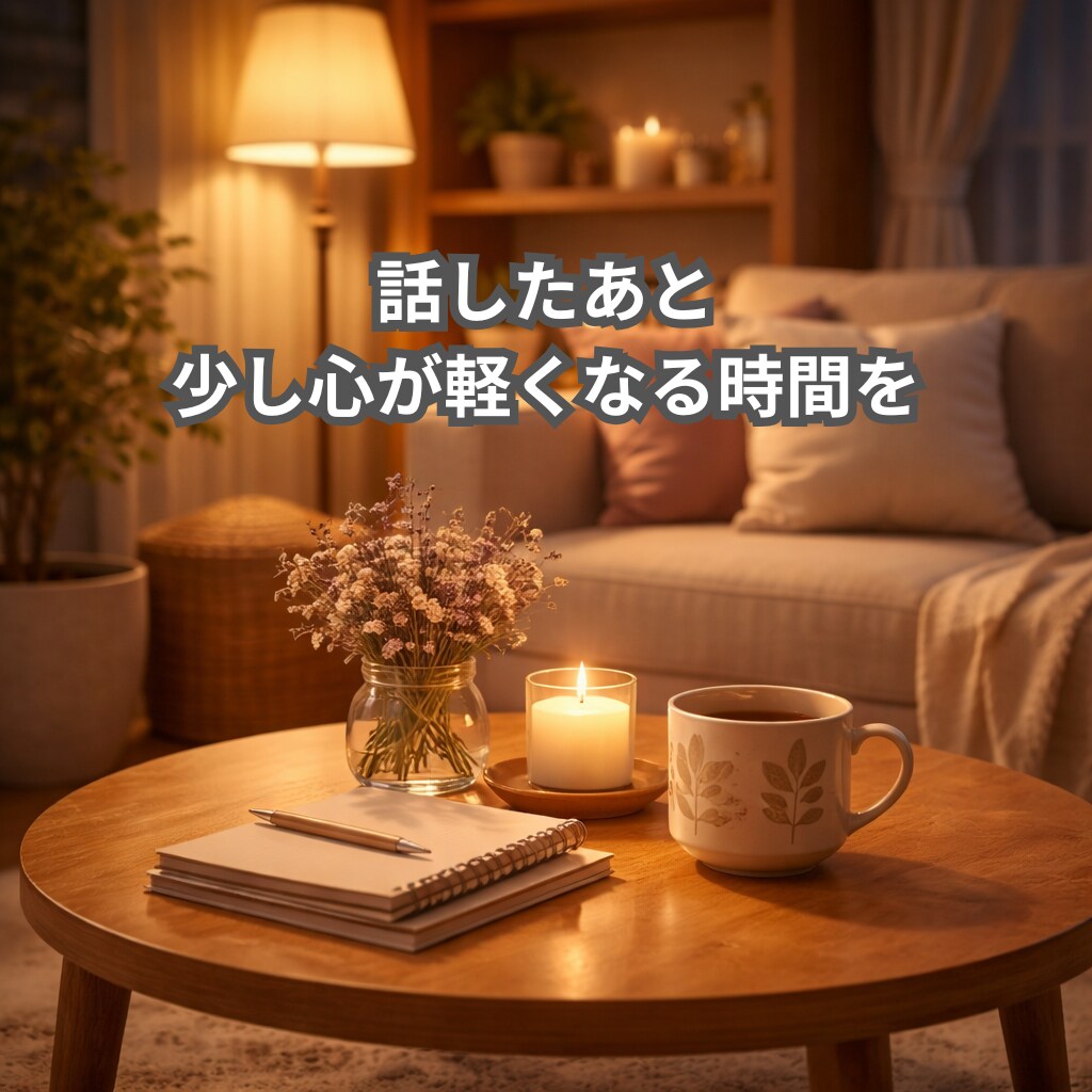 誰にも言えない気持ち☘️やさしくお聞きします 人間関係/感情整理/愚痴/雑談/仕事の悩み/眠れない夜 イメージ4
