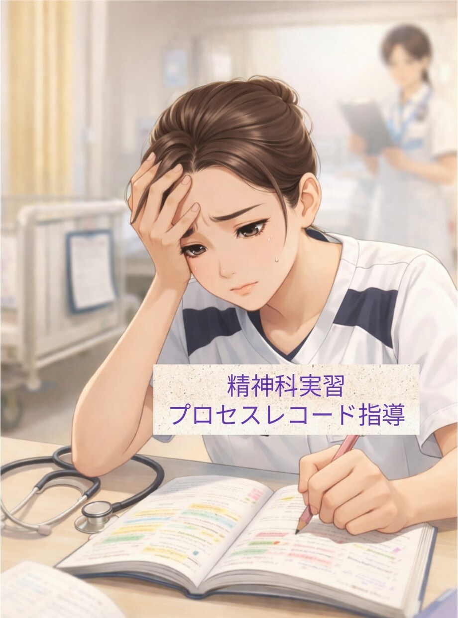 看護学生向け｜精神科実習・プロセスレコードのります 精神科実習サポートプロセスレコード得意です。 イメージ1