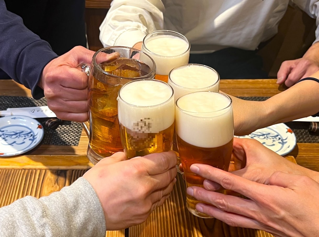 23区・サークル打ち上げの店選びをします 全員同じテーブル・昼飲み対応します イメージ1