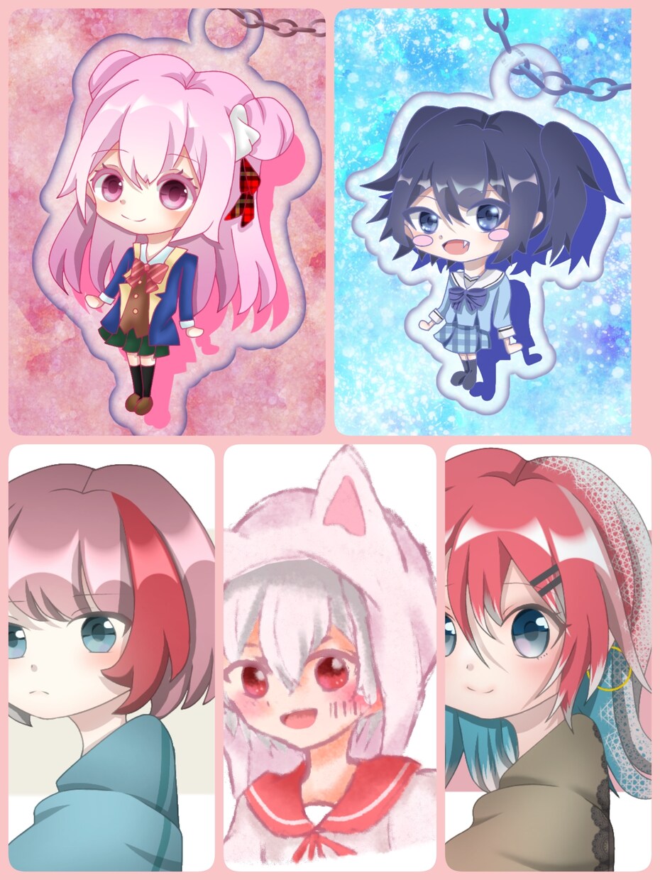 線画着色承ります あなたの線画を華やかに魅せます！ イメージ3