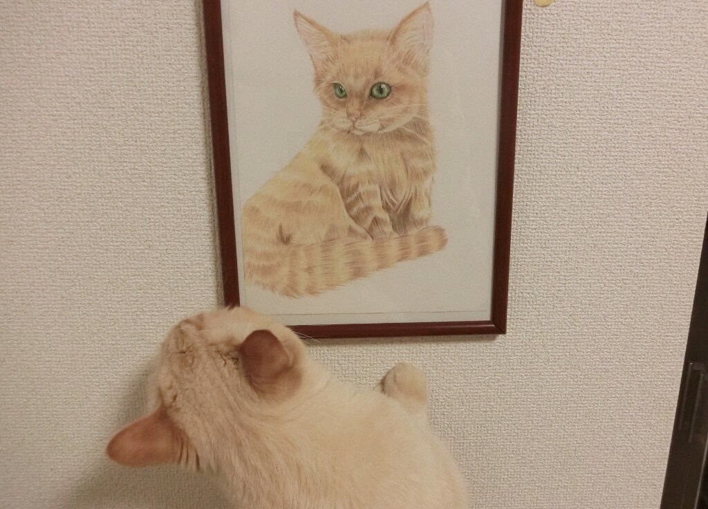 可愛いペット似顔絵描きます 猫ちゃんの思い出の1枚を残しませんか イメージ1