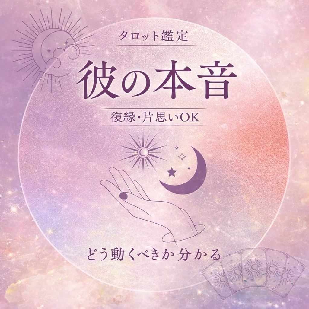 復縁や恋の悩みに優しく寄り添います 片思いや復縁など恋の悩みに優しく寄り添い丁寧に鑑定します イメージ1
