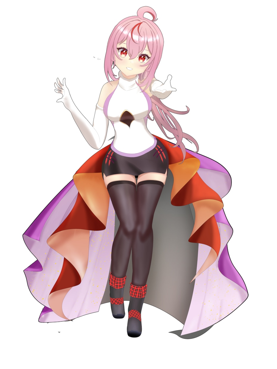 個人・Vtuber対応！女の子イラスト制作します 【全身】 / 動画サムネ・グッズ・立ち絵も対応！ イメージ1