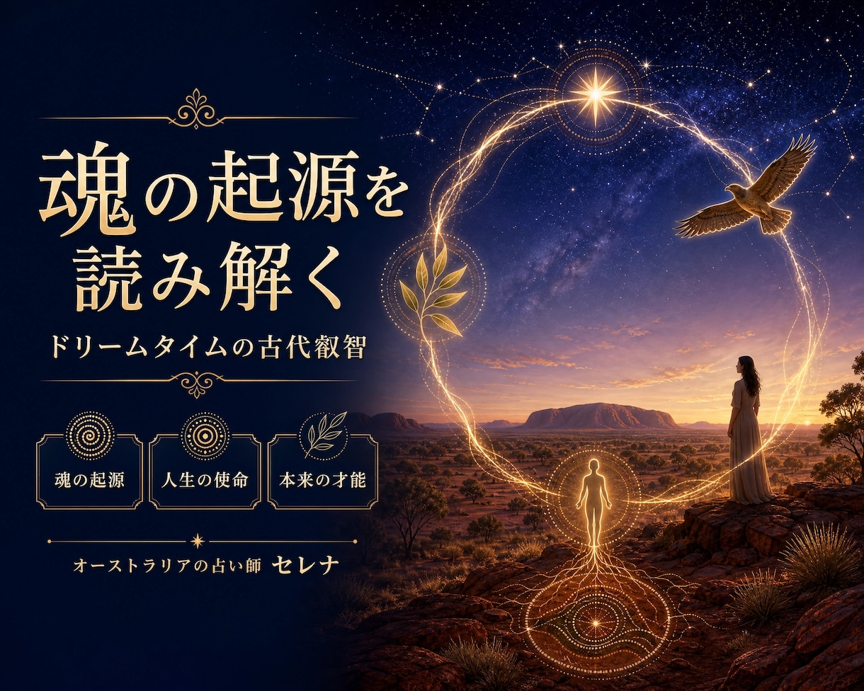 前世・使命・才能から人生の方向性を読み解きます 今の人生に違和感がある方へ。魂の起原を探ってみませんか？ イメージ1