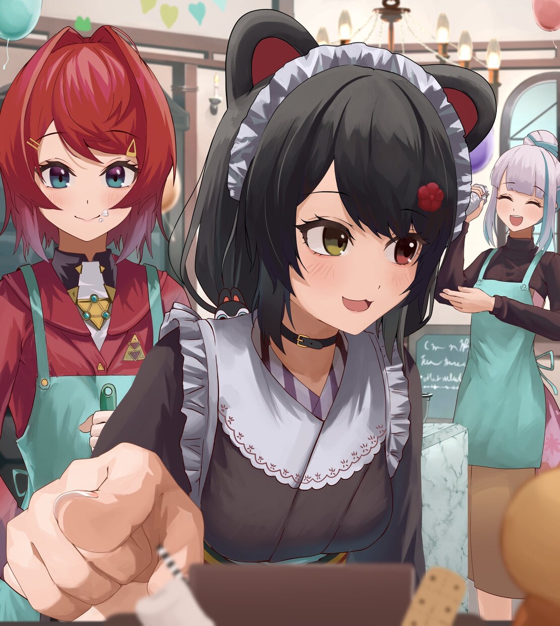 二次創作のアイコンを描きます 女性キャラクターをメインに描いています。 イメージ6