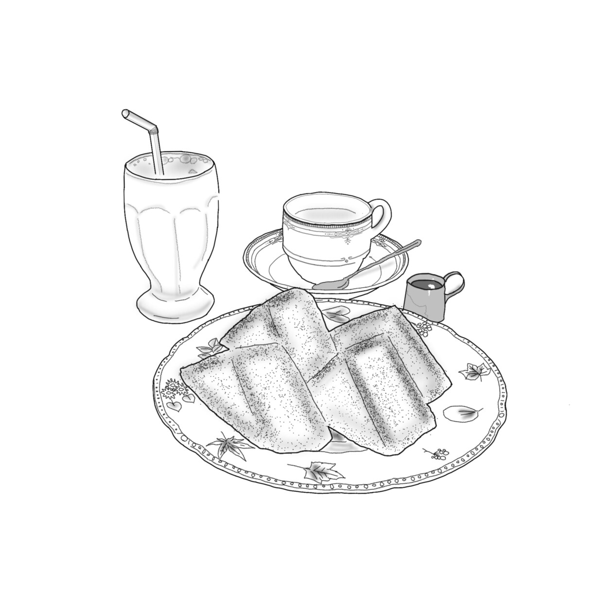 線画でデジタルイラスト描きます モノクロ線画です。描いて欲しいイラストの画像を送ってください イメージ7