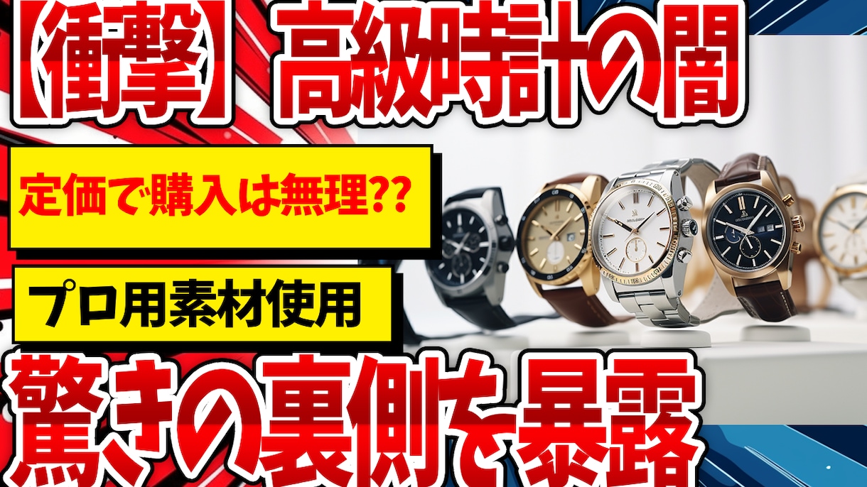2ch・ビジネス・美容特化サムネイル制作を承ります 1万枚以上のプロ素材で、あなたの動画を「爆伸び」させます！ イメージ2