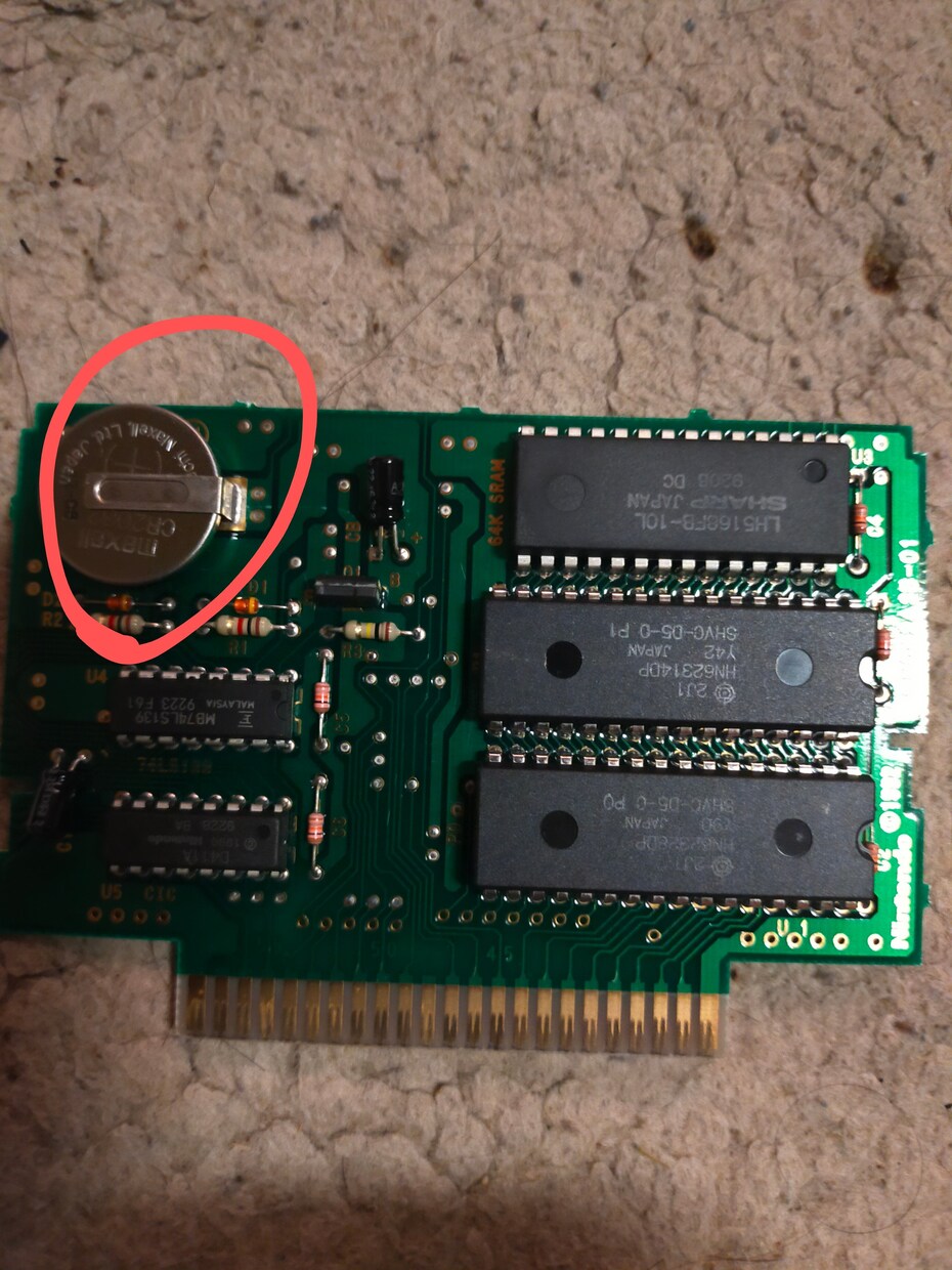 任天堂ゲームソフトのバッテリー交換します 原則一本ボタン電池込み999円です。 イメージ1