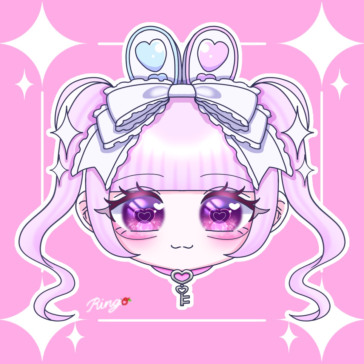スタンプにも!!顔のみアイコン描きます コテキャラ様のデフォルメイラスト描かせてください！ イメージ1