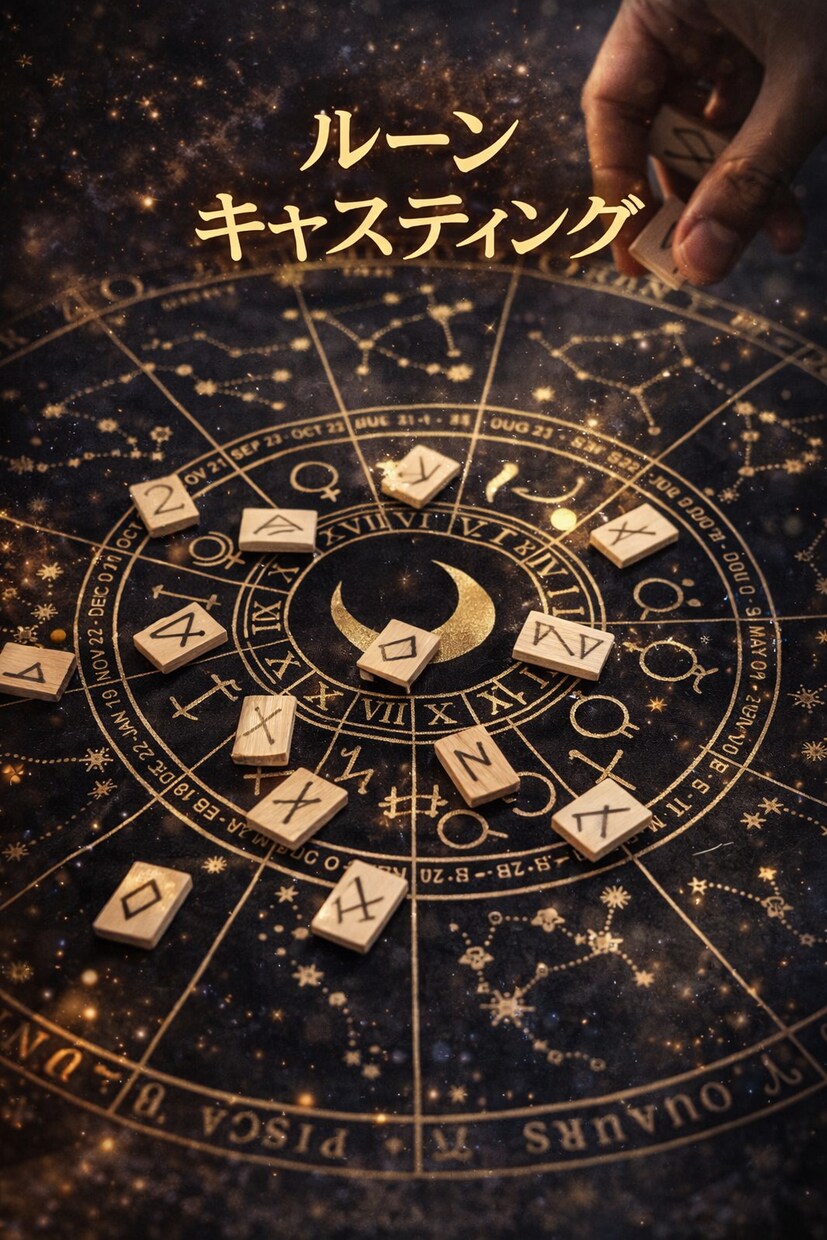 ルーンキャスティング　仕事も恋愛も読み解きます 今後1年の運勢を総合的に占います イメージ2