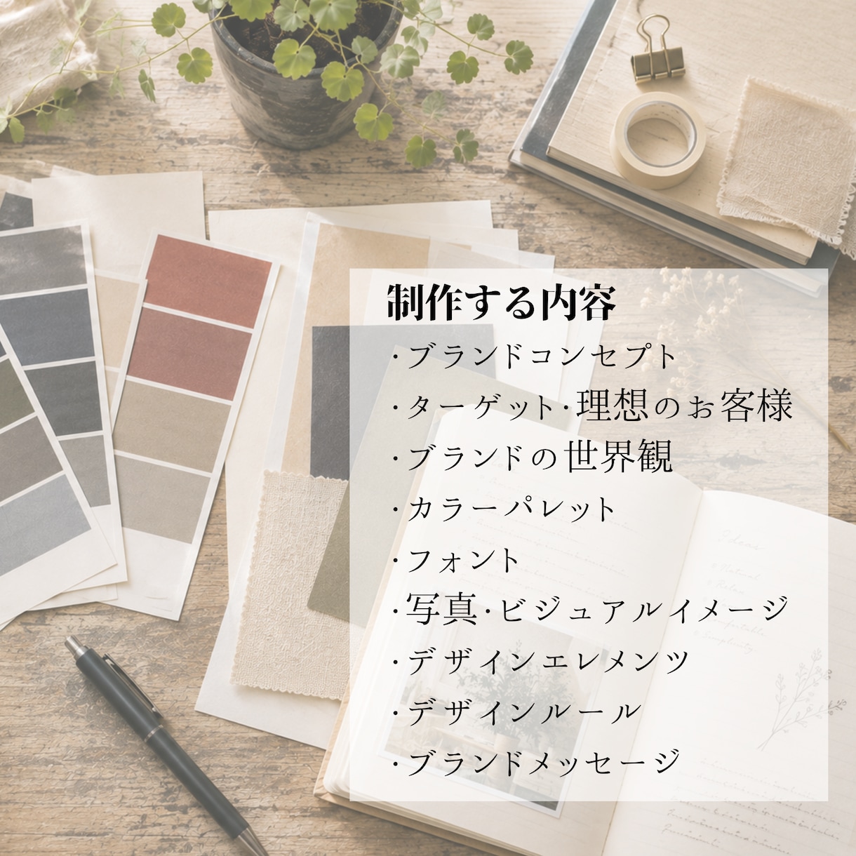 女性セラピスト向けBrand Bookを制作します あなたらしいブランドの軸を形にします イメージ4