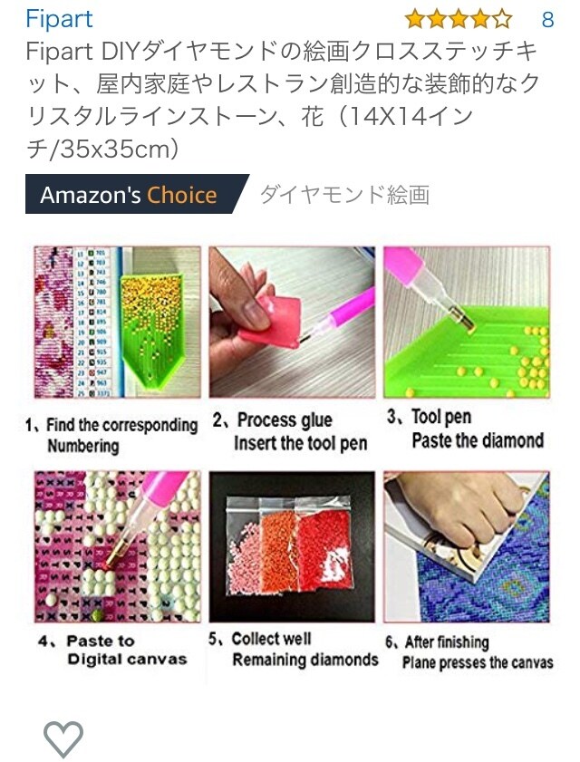 あなたの代わりに作品作ります DIYダイヤモンド絵画・油絵アート作ります イメージ5