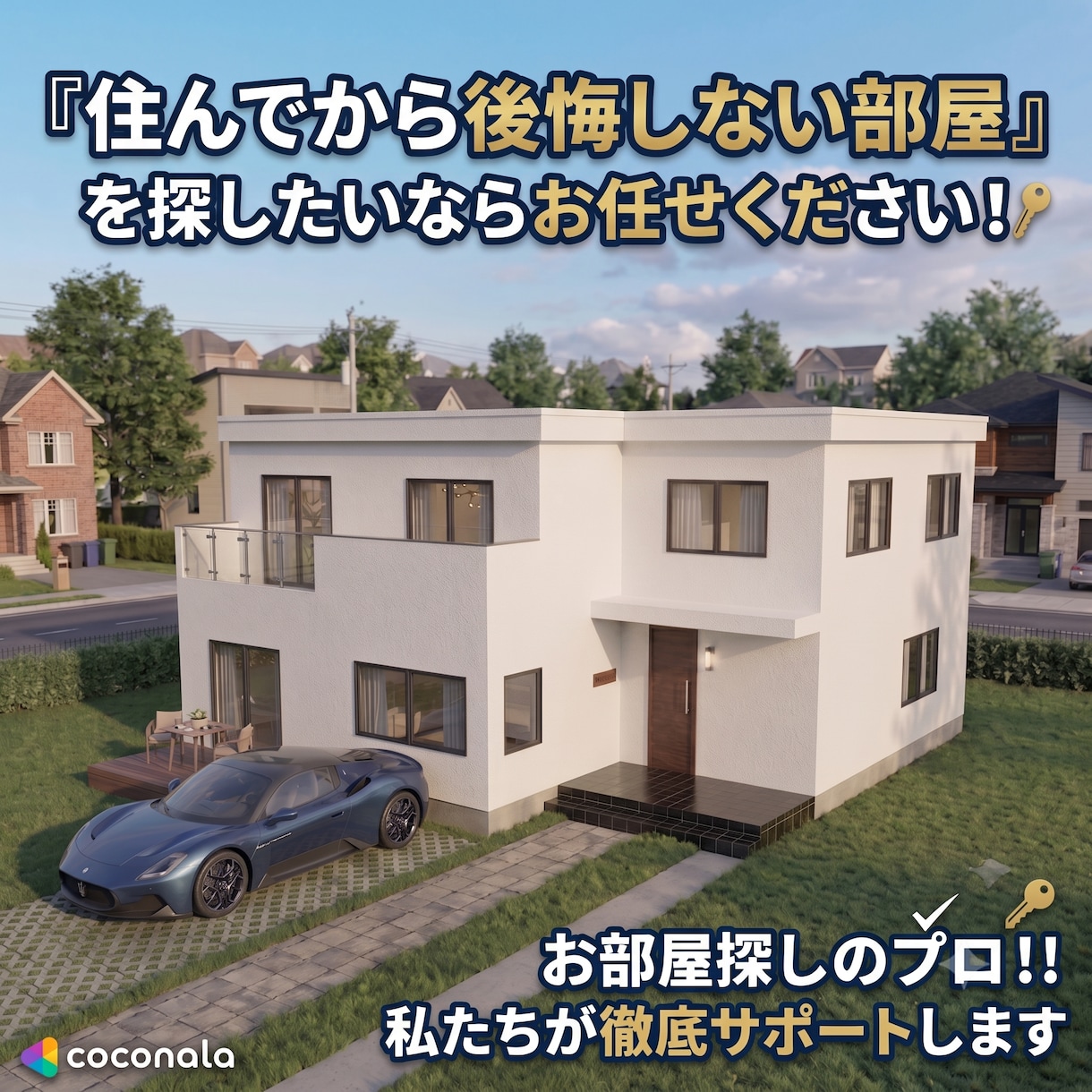 お部屋探しのプロ！！私たちが徹底サポートします 『住んでから後悔しない部屋』を探したいならお任せください！ イメージ1