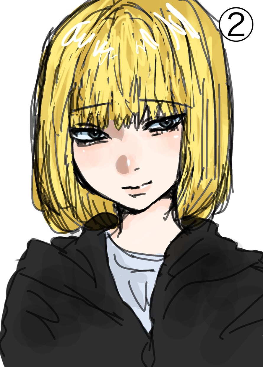 似顔絵やアイコン等のイラストを描きます 番号で絵柄を選んでいただき、描いて欲しい構図等受け付けます。 イメージ3