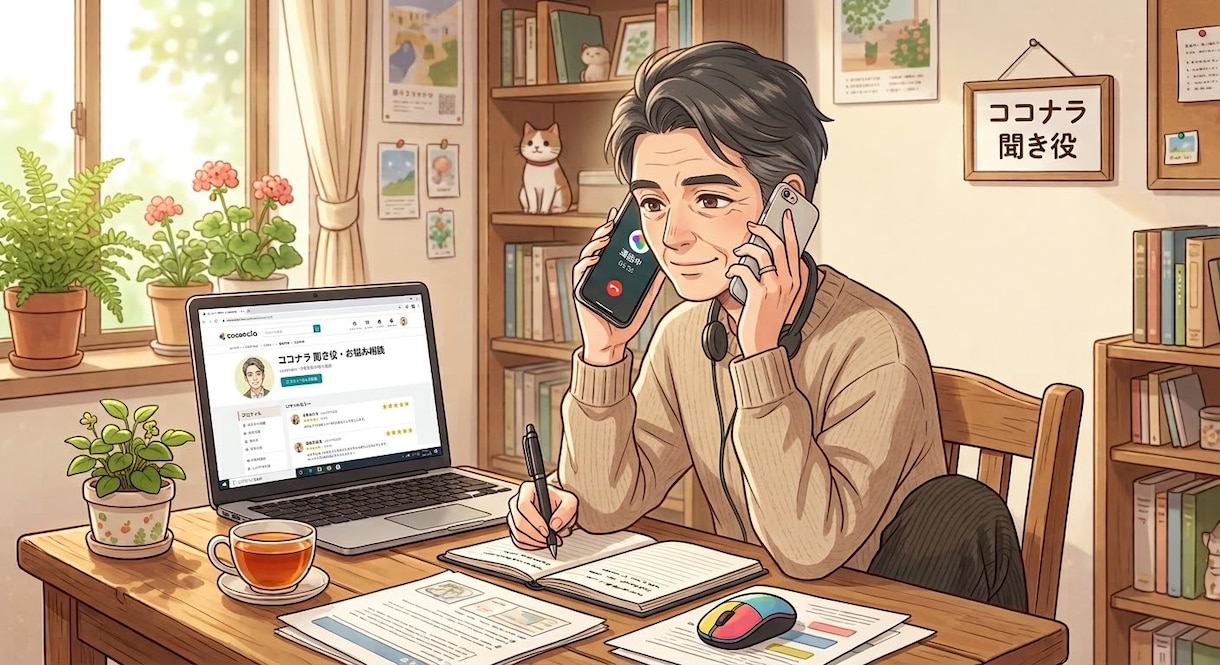 今日話せた事に良かったっと思えるようにします あなたの心のよりどころになれれば イメージ1