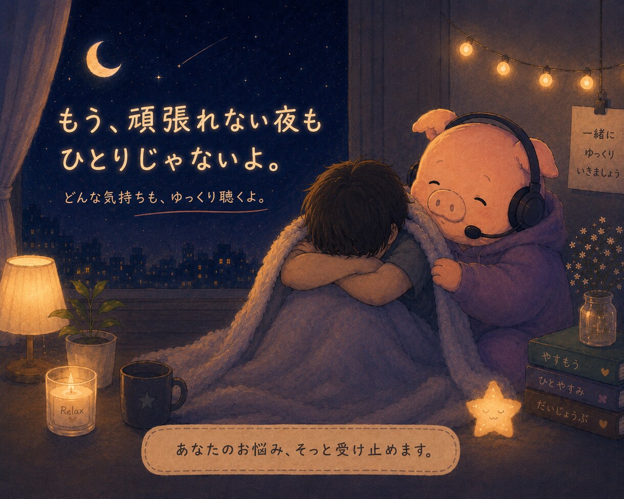 もう全部嫌になったあなたへ/ここで全部吐き出せます 何度もどん底を経験した私だから、寄り添えます イメージ1