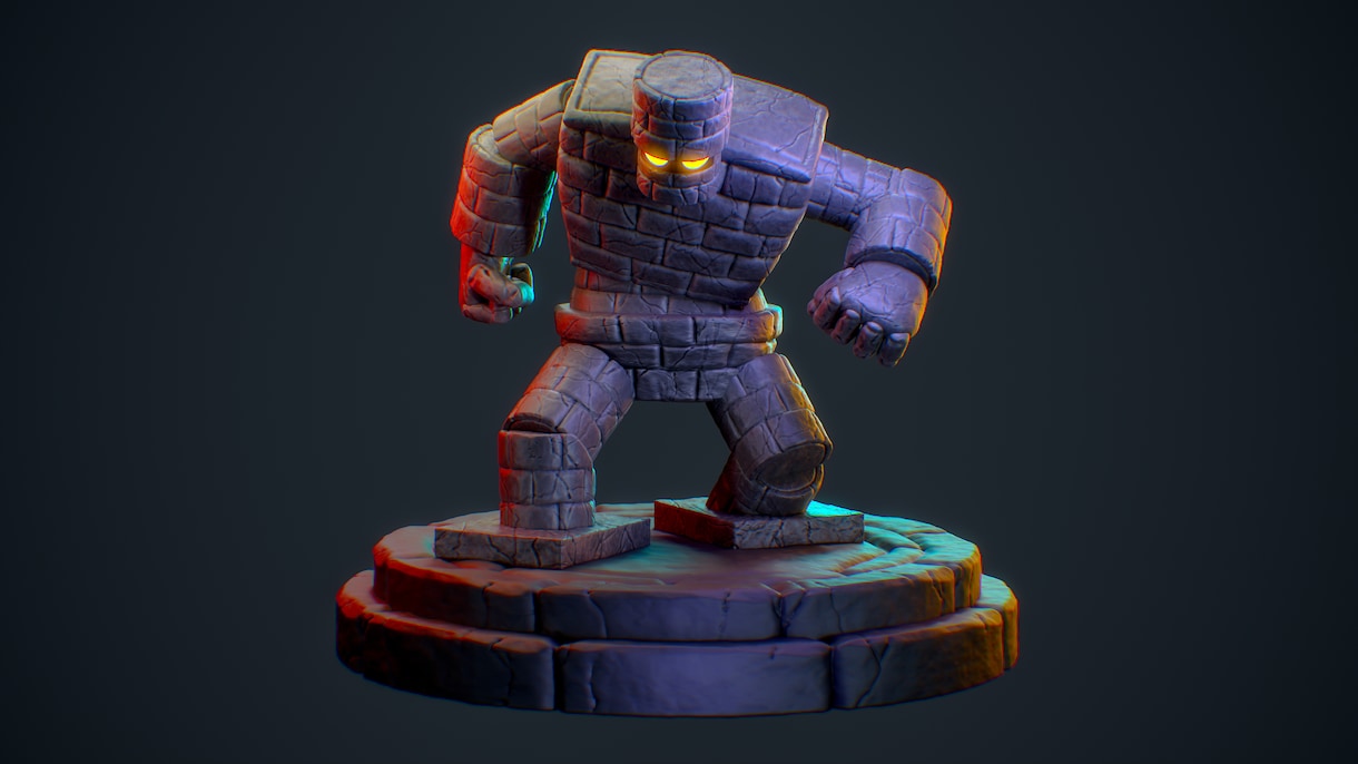 3D Character designます Character design for 3Dprint イメージ6