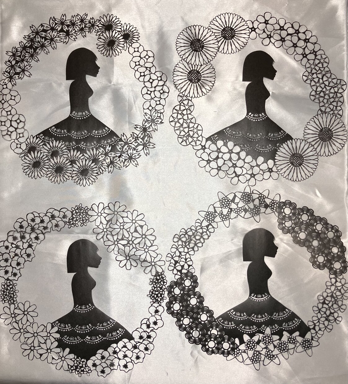 独創的❓抽象的❓な切り絵を切ります 何だこれは❓❓❓目の錯覚か❓❓❓ イメージ9