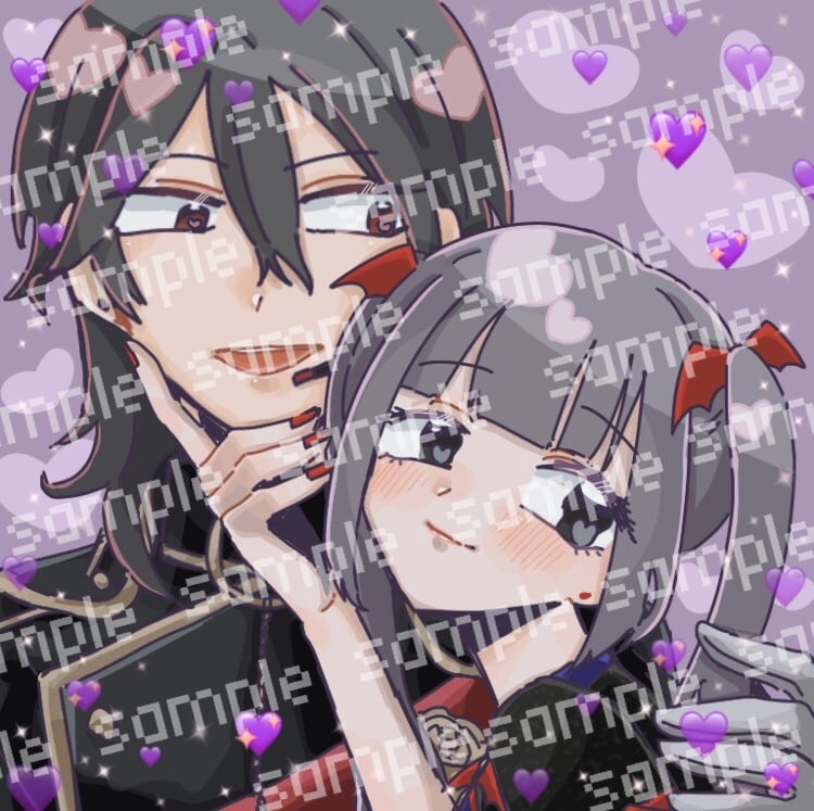 イラストオーダー受け付けております 可愛くふわふわとした絵柄が特徴として描かせて頂いております。 イメージ1