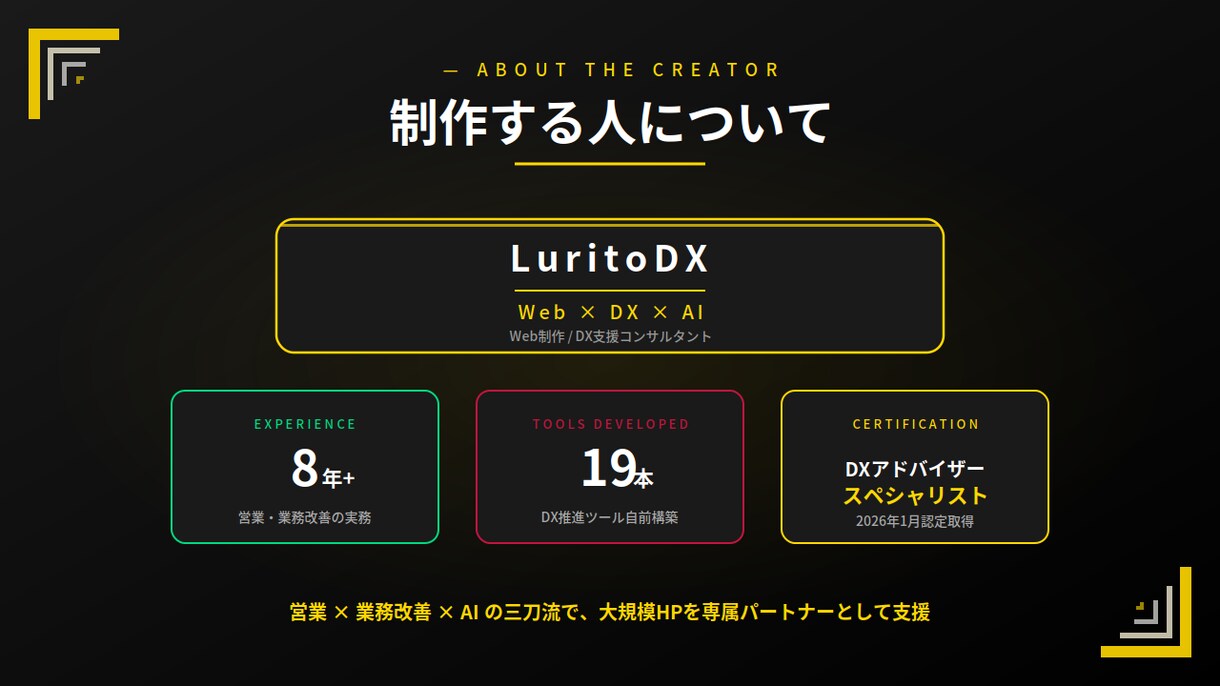 フルオーダー｜大規模・特殊要件のHP制作します ¥500,000〜｜11P以上など大規模なホームページ要相談 イメージ3