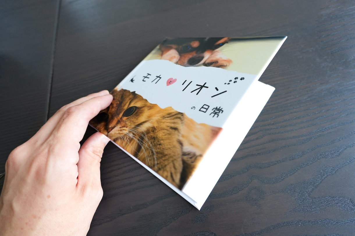 ペットの思い出が詰まったフォトブックを制作します 撮りだめた写真から一冊のフォトブックをお作りします！ イメージ4