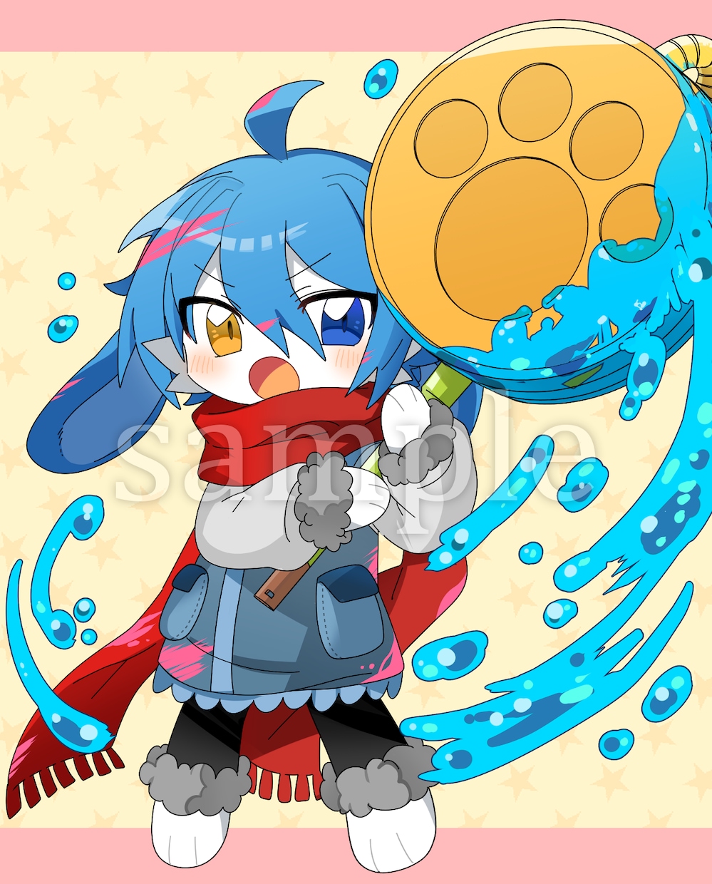 ちびキャラなどの立ち絵を描きます 表情豊かでかわいらしいキャラをお届けします！ イメージ6