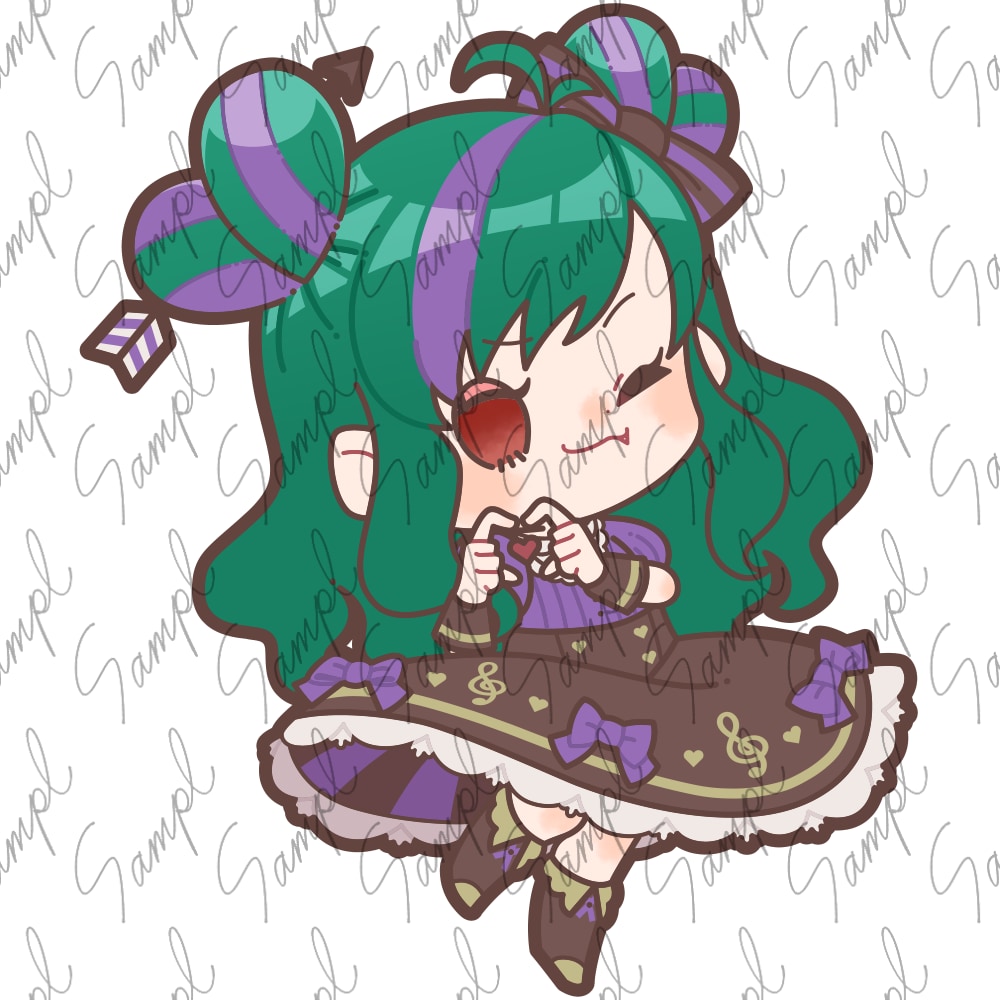 シンプルかわいいデフォルメイラスト描きます 配信やグッズにも映えるイラストをお探しの方へ！ イメージ2