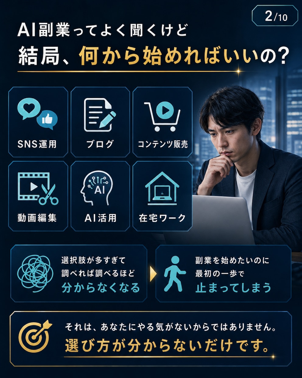 副業迷子をAI診断で卒業させます 性格別診断×ロードマップで最初の一歩へ イメージ7