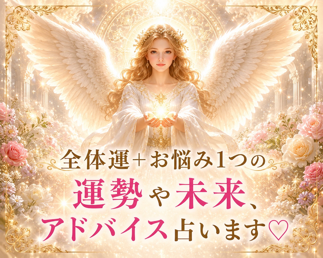 全体運＋お悩み1つの運勢や未来、アドバイス占います キキララカード＋タロット12枚♡1800字以上ボリューム鑑定 イメージ5