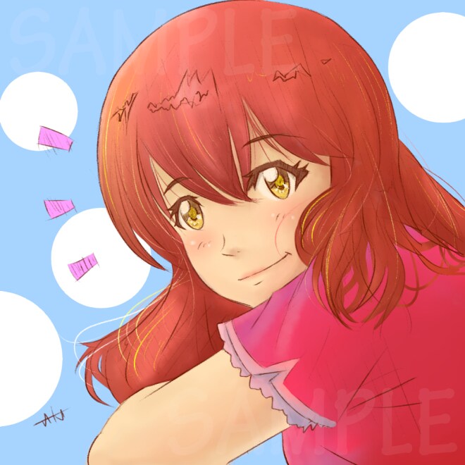 高品質なSNSアイコン・ヘッダーを丁寧に制作します 配信・VTuber・SNSに！1枚絵の密度でアイコンを制作！ イメージ3