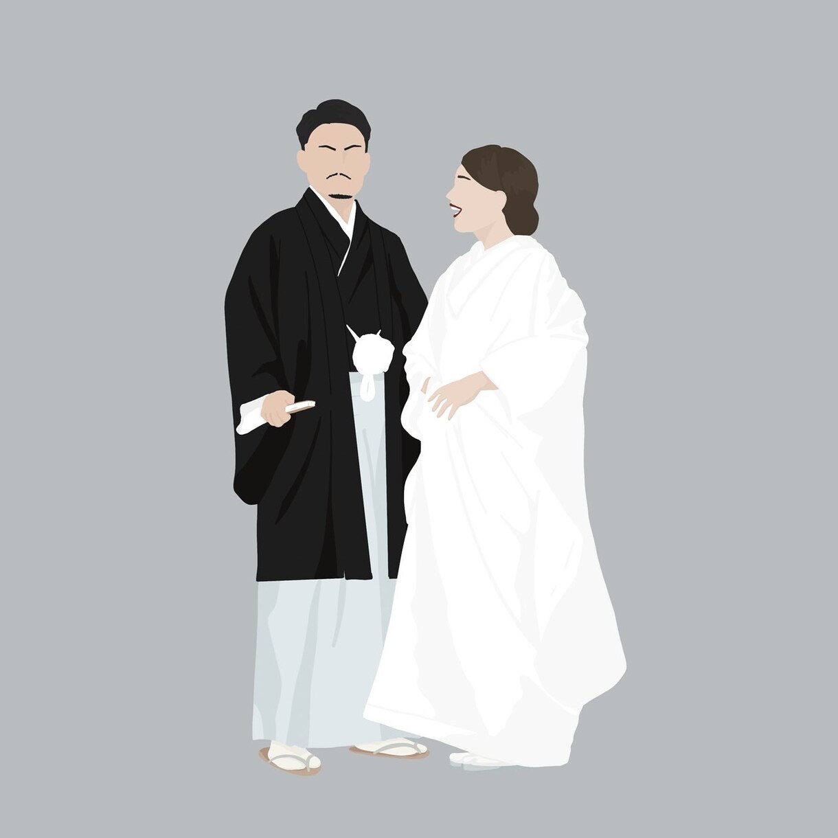 結婚式ウェルカムボードイラスト描きます 海外風フラットデザインで♡おしゃれな空間に♡ イメージ2