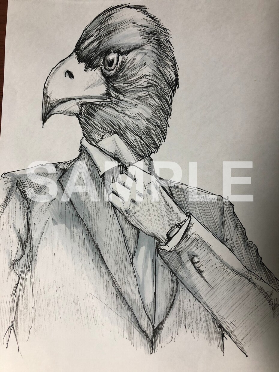 Twitter用アイコンを描きます 【初回価格】アイコンを模写で安く描いて欲しい人を募集します！ イメージ9