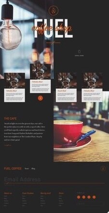 オシャレで売れるカフェのLP作成します カフェ事業者必見。お客様満足度100%を目指してます。 イメージ3