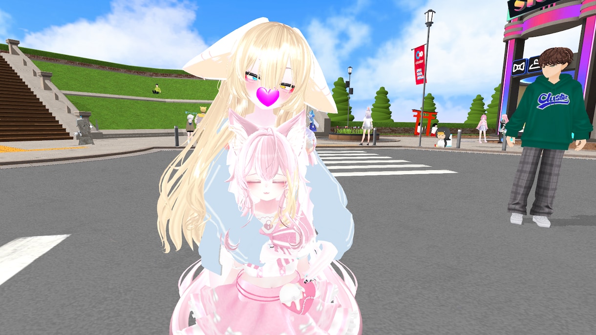 cluster用VRM変換委託受けます 対応衣装の付け替えのみも承り中！ イメージ2