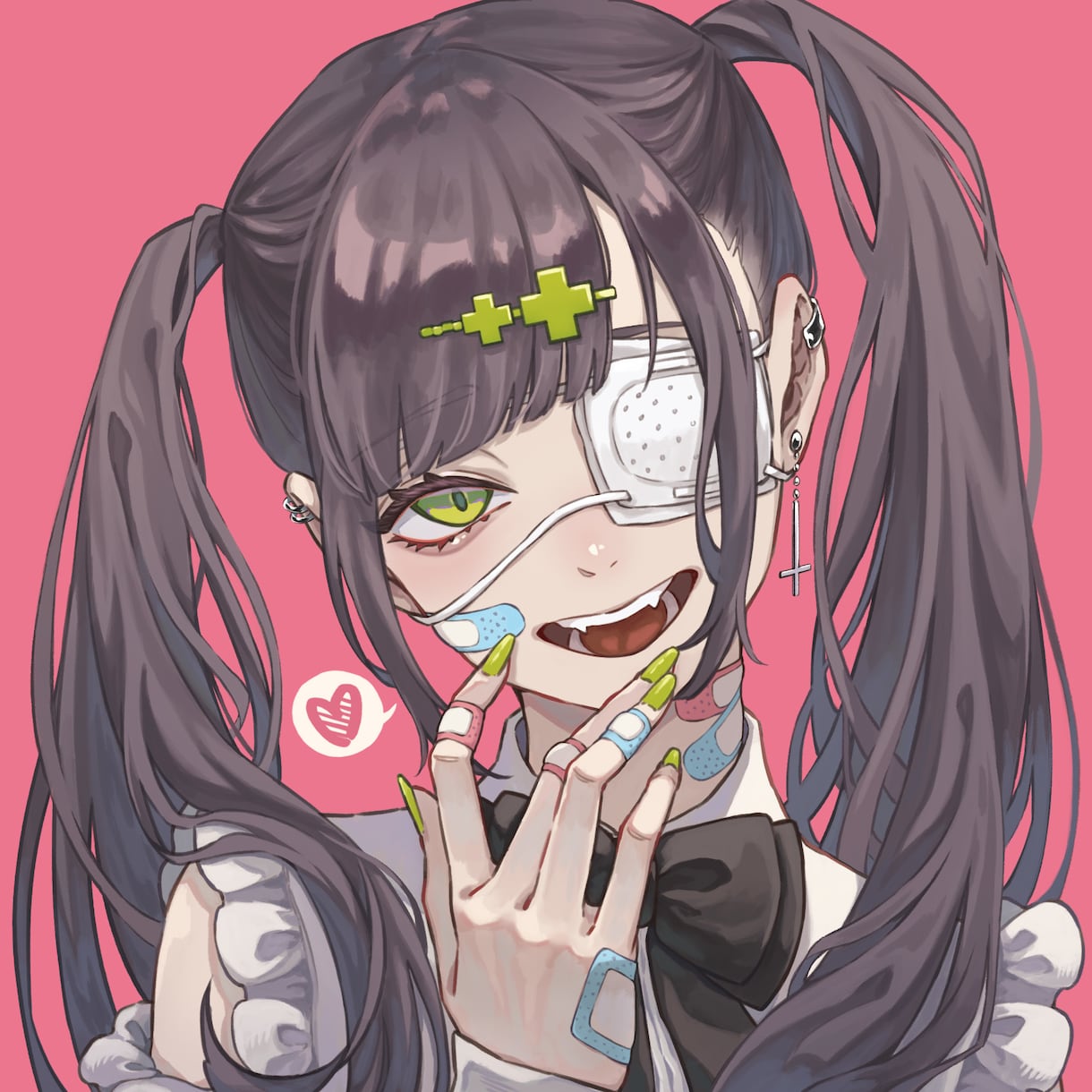 SNS用アイコン&ヘッダー絵を描きます カッコいいあなただけのイラストをお届けします イメージ2