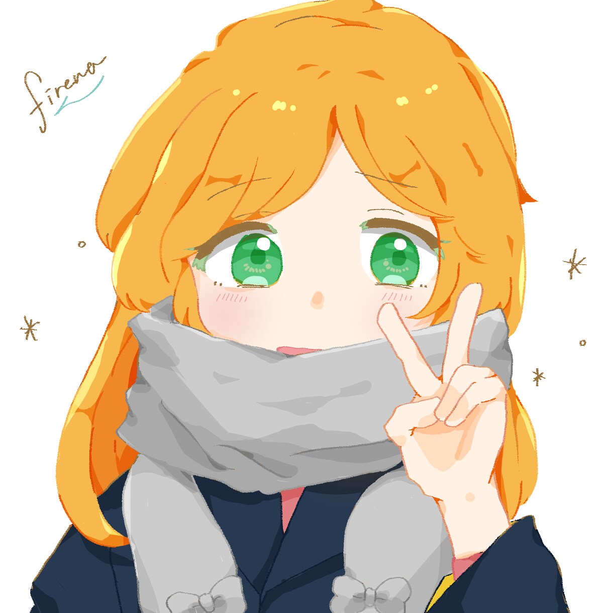 シンプルなゆるふわイラスト(アニメ塗り)描きます アイコン、プロフィール画像、似顔絵にぜひ！！ イメージ3
