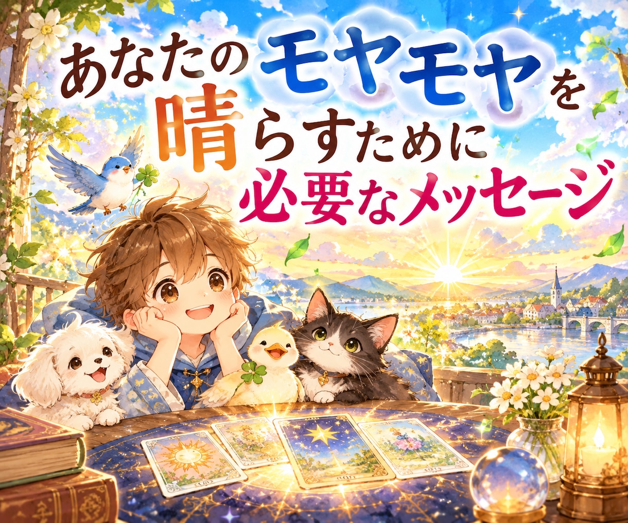 なぜか不安なあなたへ必要なメッセージをお届けします 悩みを抱え込んでしまうあなたへ✿カードからお助けメッセージ✿ イメージ1