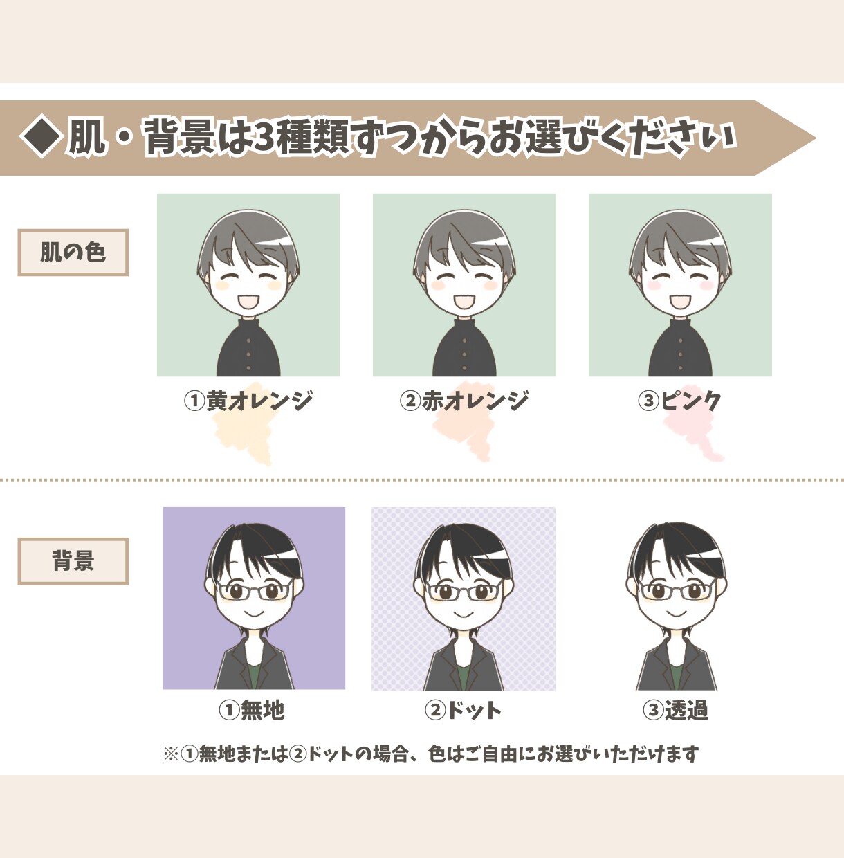 シンプルかわいいアイコン作成します ★表情セット★ SNSやブログのアイコン、投稿記事にどうぞ♪ イメージ9