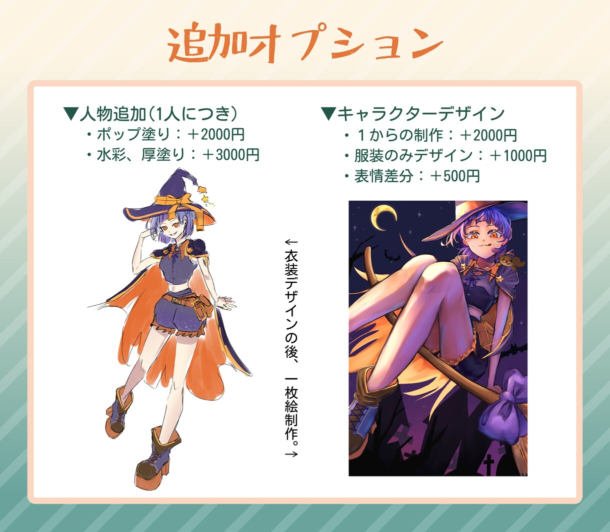 1枚絵、立ち絵、アイコン等イラスト制作承ります SNSでの活動に！３種の塗り方から選べます イメージ6