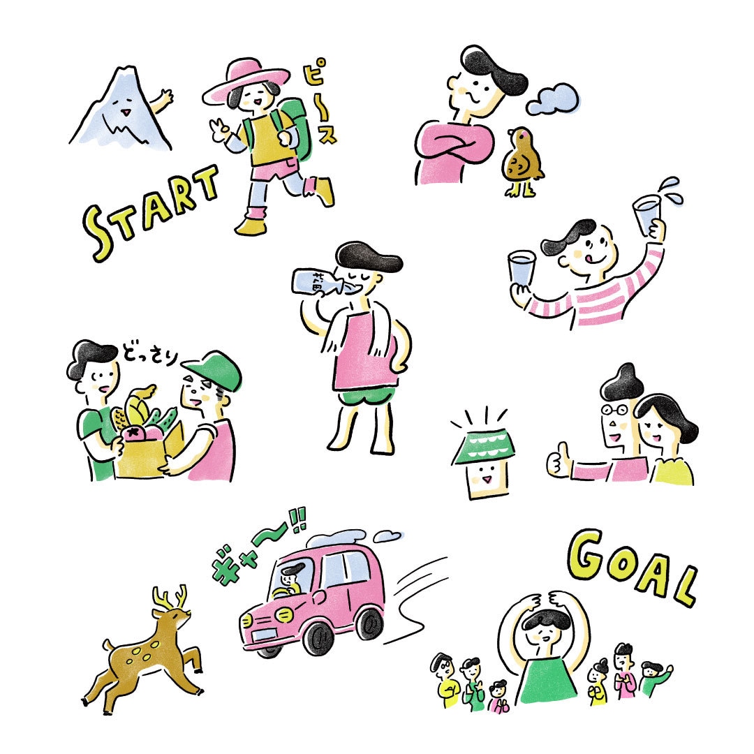 アイキャッチになるイラスト&デザイン作成します ファミリー層や女性向けの愛らしいタッチのデザインが得意です。 イメージ1