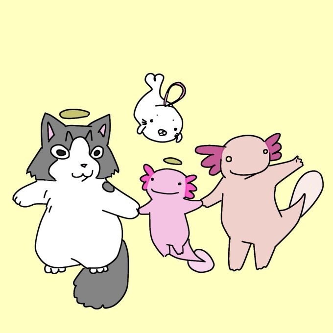 お宅の可愛い生き物たちゆるくキャラクターにします 可愛いうちのこがゆるキャラに？！ちょっとしたグッズにも！ イメージ5